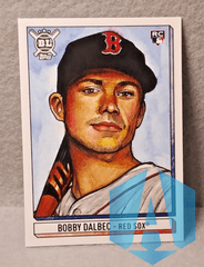 2021 Topps Big League Art of the Game #ATG-BD Bobby Dalbec Red Sox Rookie